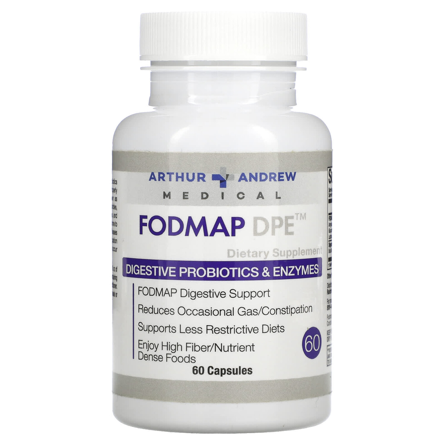 

FODMAP DPE 60 капсул Arthur Andrew Medical