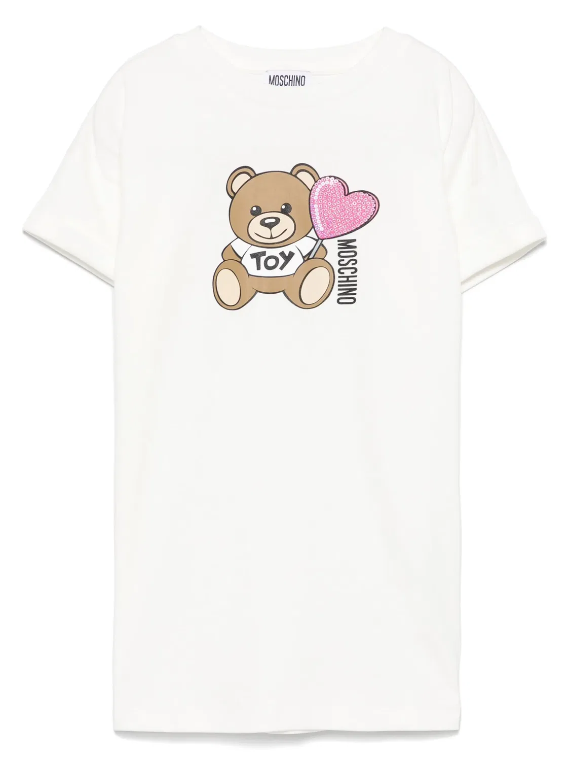 Платье Teddy Bear белое Moschino, белый