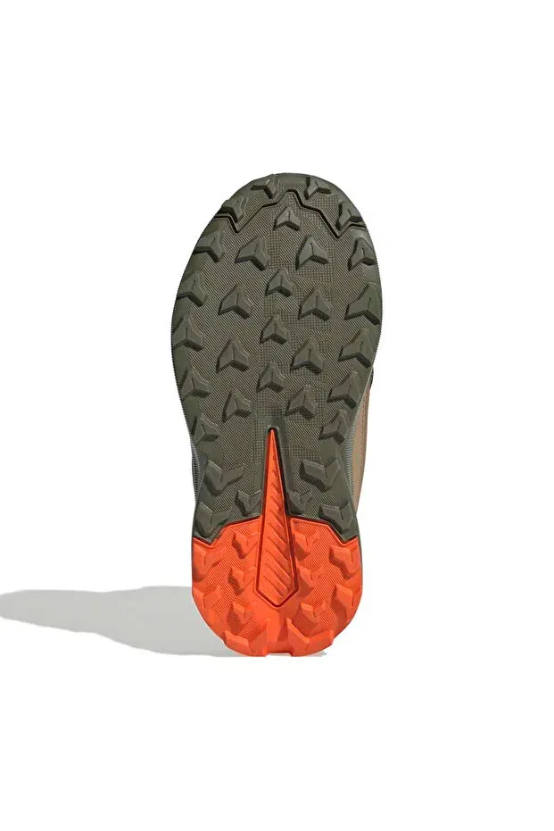 Детские ботинки для девочек с высоким берцем Terrex Trailmaker 2 Mid Kids Khaki Boots Adidas, Green — фото 4