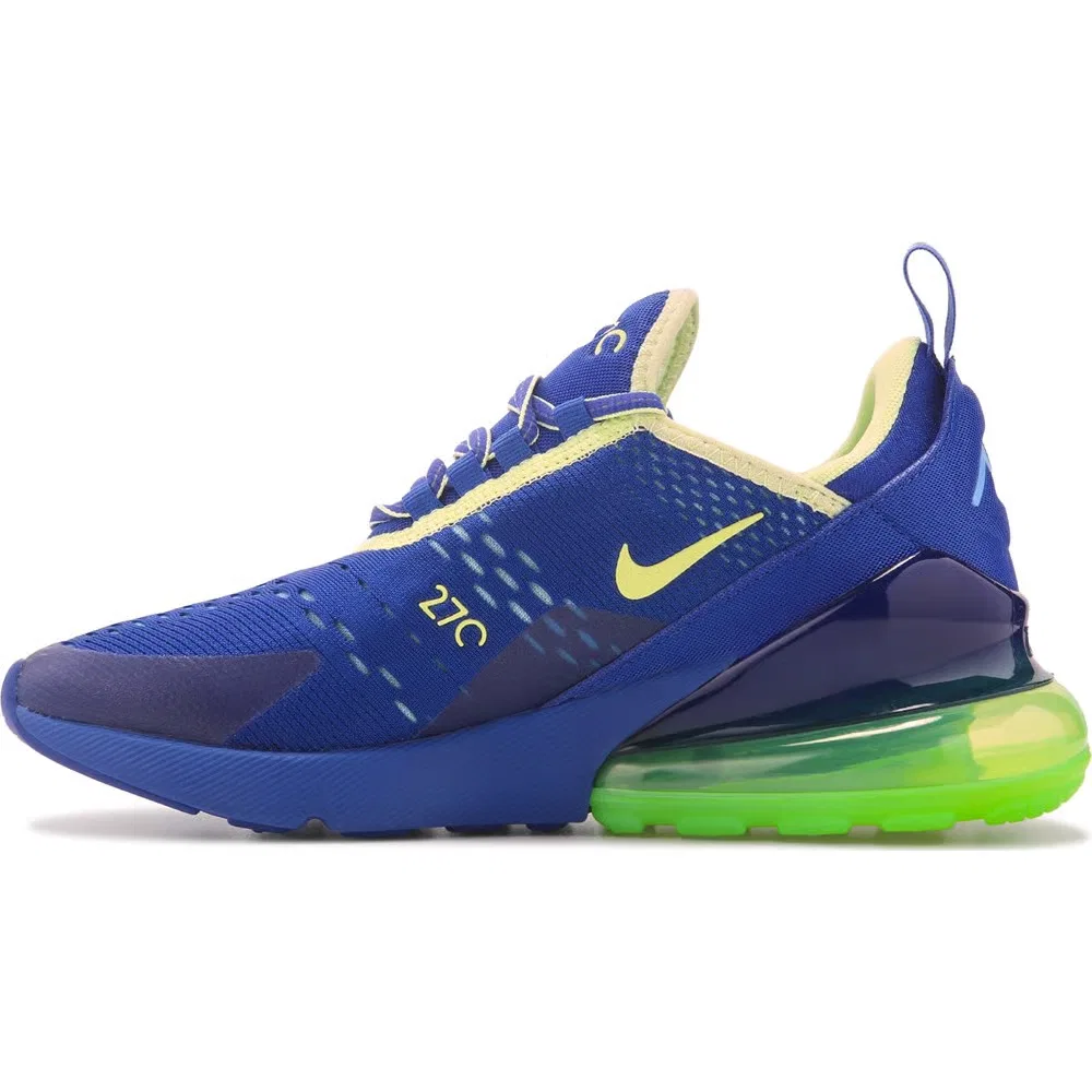 Детские кроссовки Air Max 270 Nike, Grey/Green — фото 3