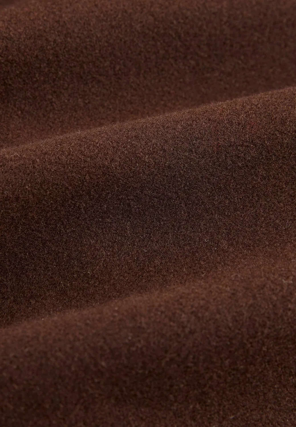 Укороченный крой - пальто без подкладки с поясом - классическое пальто Next, Chocolate Brown — фото 3