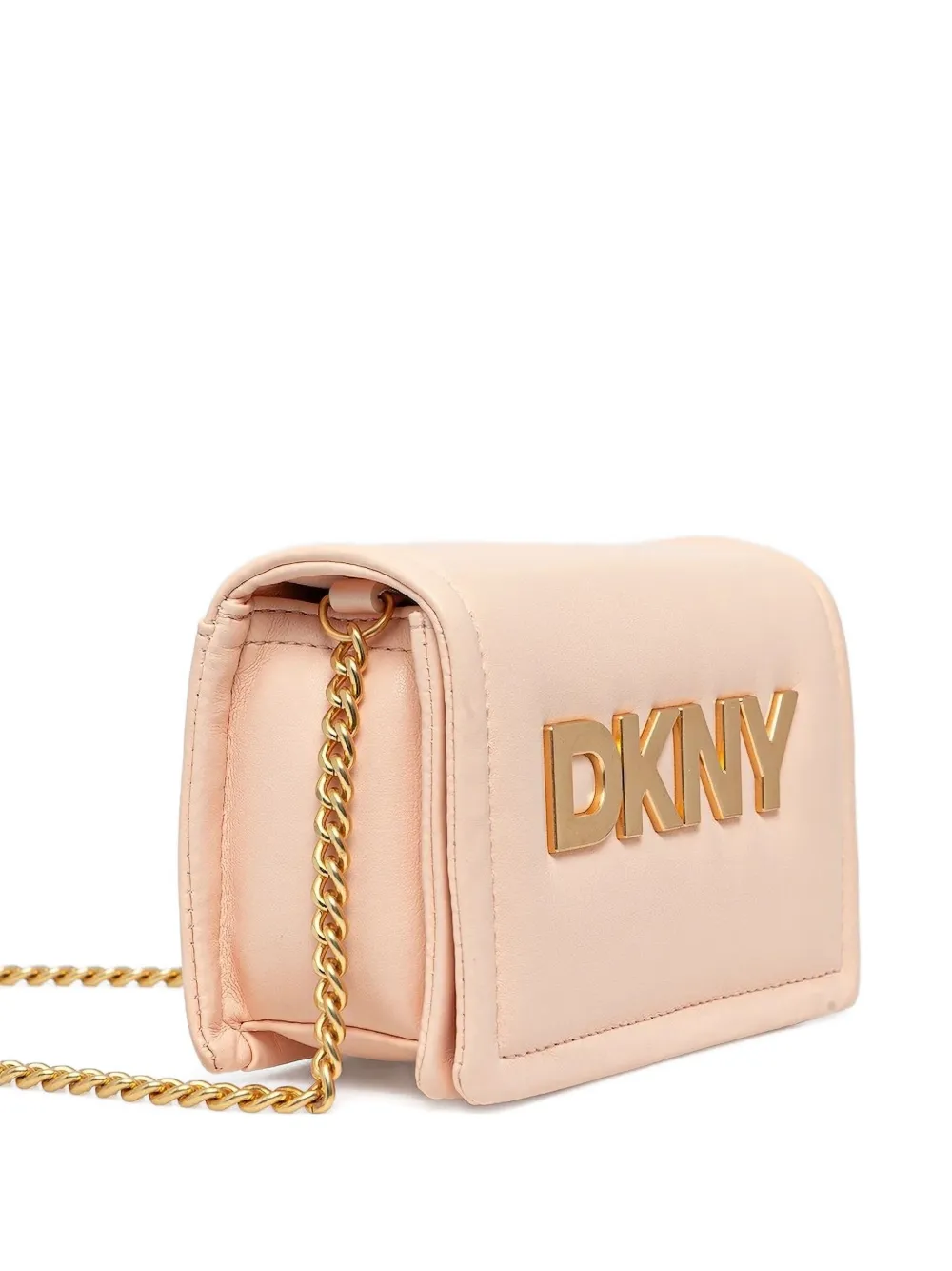 

Сумка-цепочка с логотипом Maggie DKNY, розовый