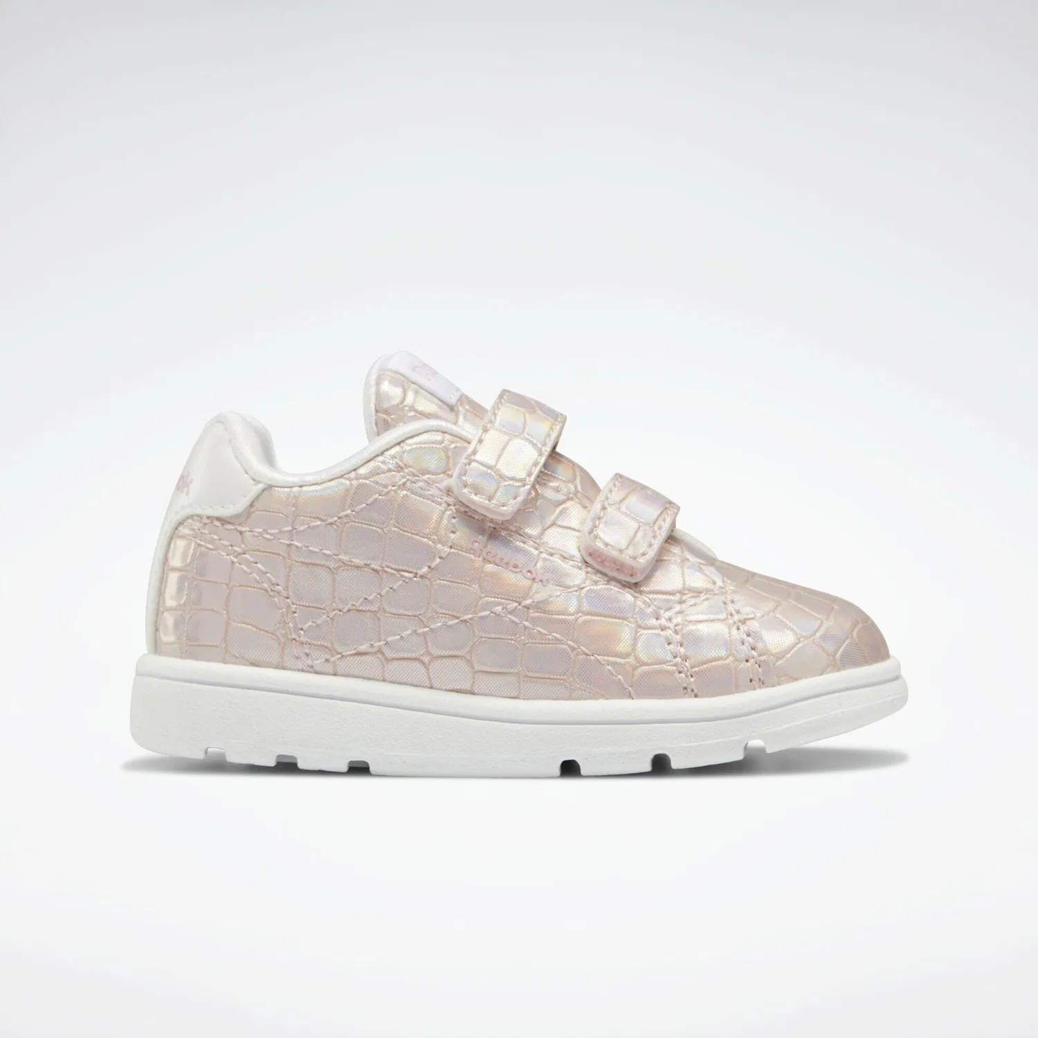 Детские кроссовки с блестками Royal Complete CLN 2 Reebok, Rosa Weiss