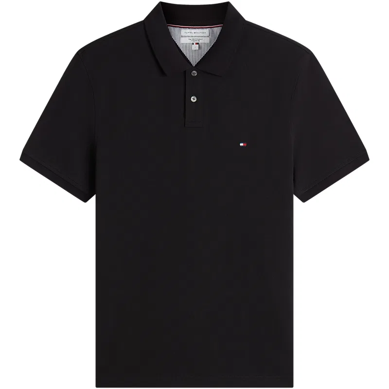 Мужское поло Tommy Hilfiger, Black BDS