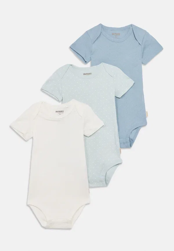 Комплект из 3 боди, унисекс Huggies, синий