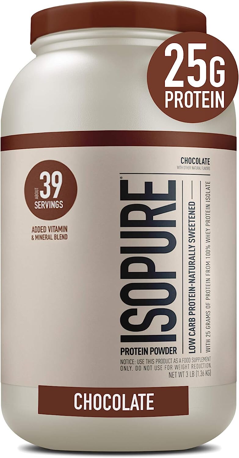 

Изолят протеина Isopure, 1360 г, шоколадный