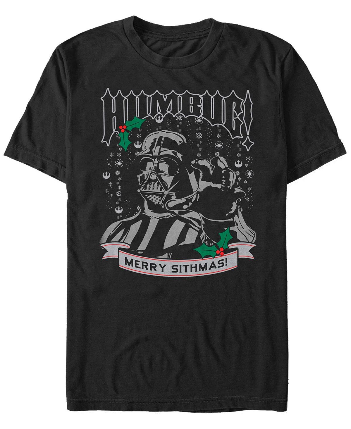 

Мужская футболка с короткими рукавами star wars sith humbug Fifth Sun, черный