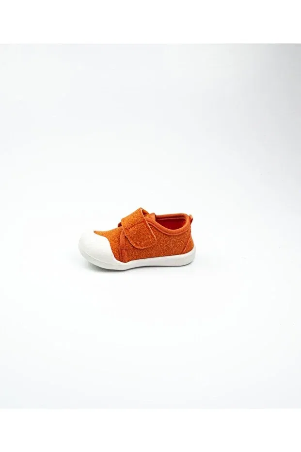 Детские туфли для девочек с коротким каблуком Vicco, Orange Orange — фото 3