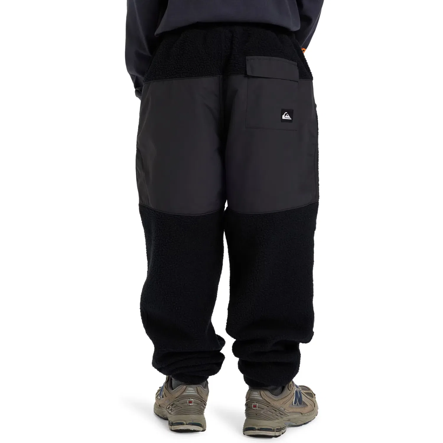 Детские спортивные штаны для мальчиков из флиса Back To S School Pt Quiksilver, Negro — фото 2