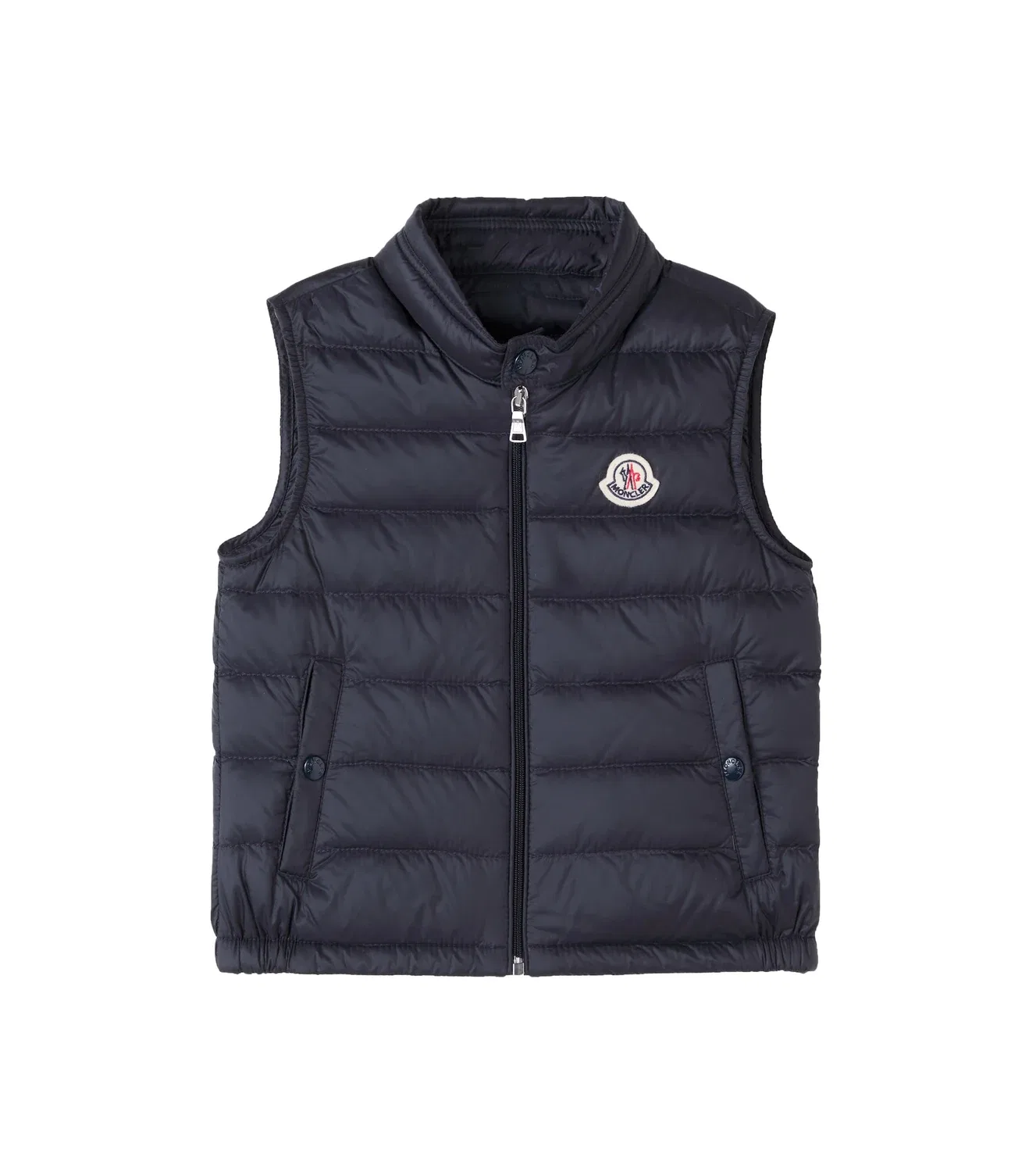 Детский пуховый жилет Moncler Enfant, синий