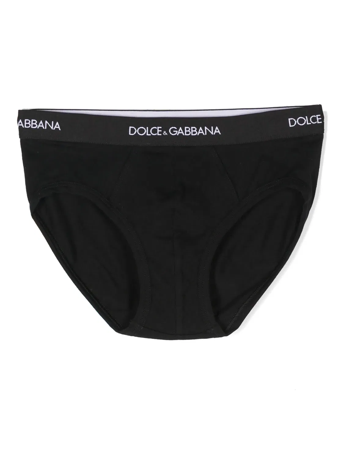 Трусы с логотипом (упаковка из двух) Dolce & Gabbana, черный — фото 2