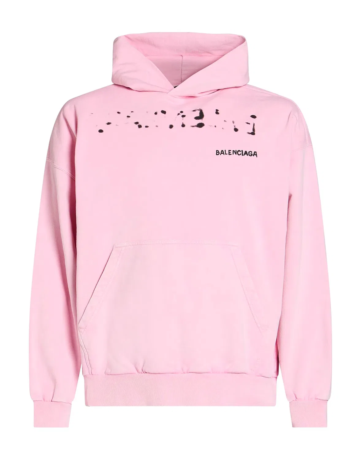 Мужской свитшот с принтом Balenciaga, розовый