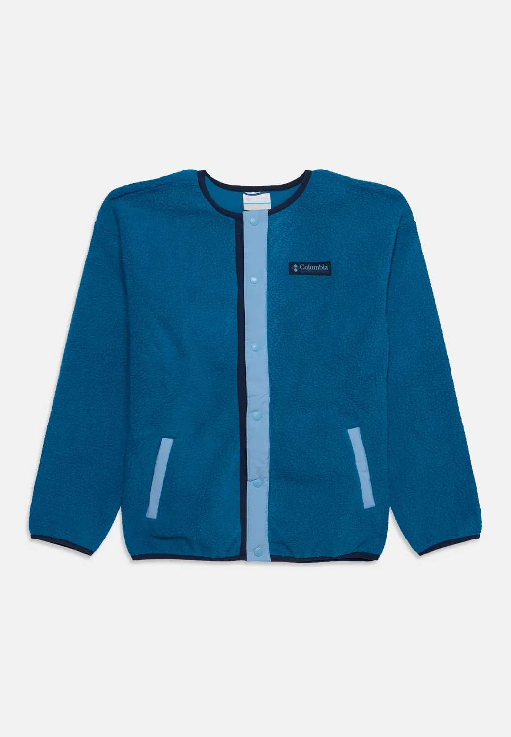 Куртка унисекс Helvetia на кнопках Columbia, Phoenix Blue/Rainy Day