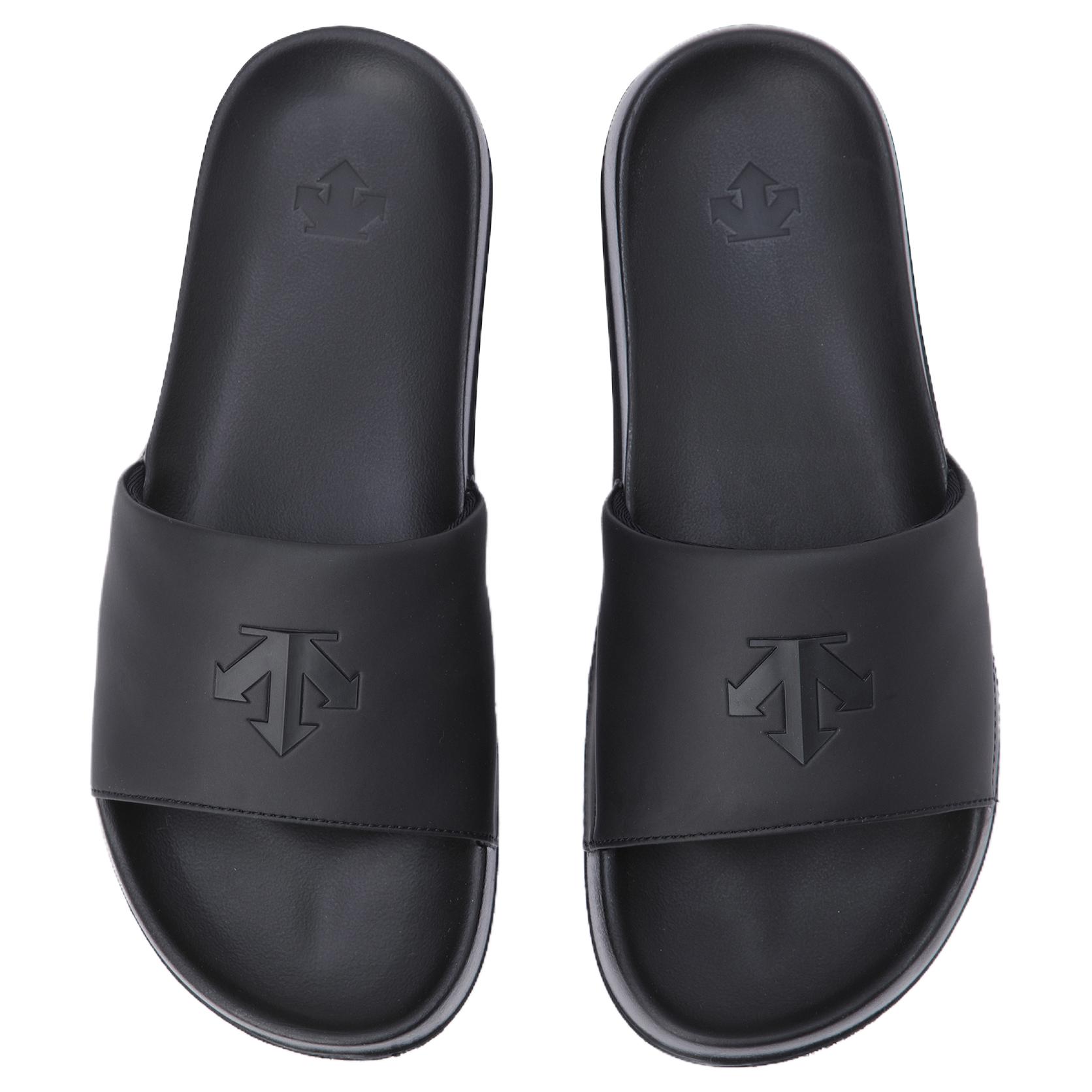 Тапочки-слайдеры Unisex ICING NAS DESCENTE, черный-blk0 — фото 4