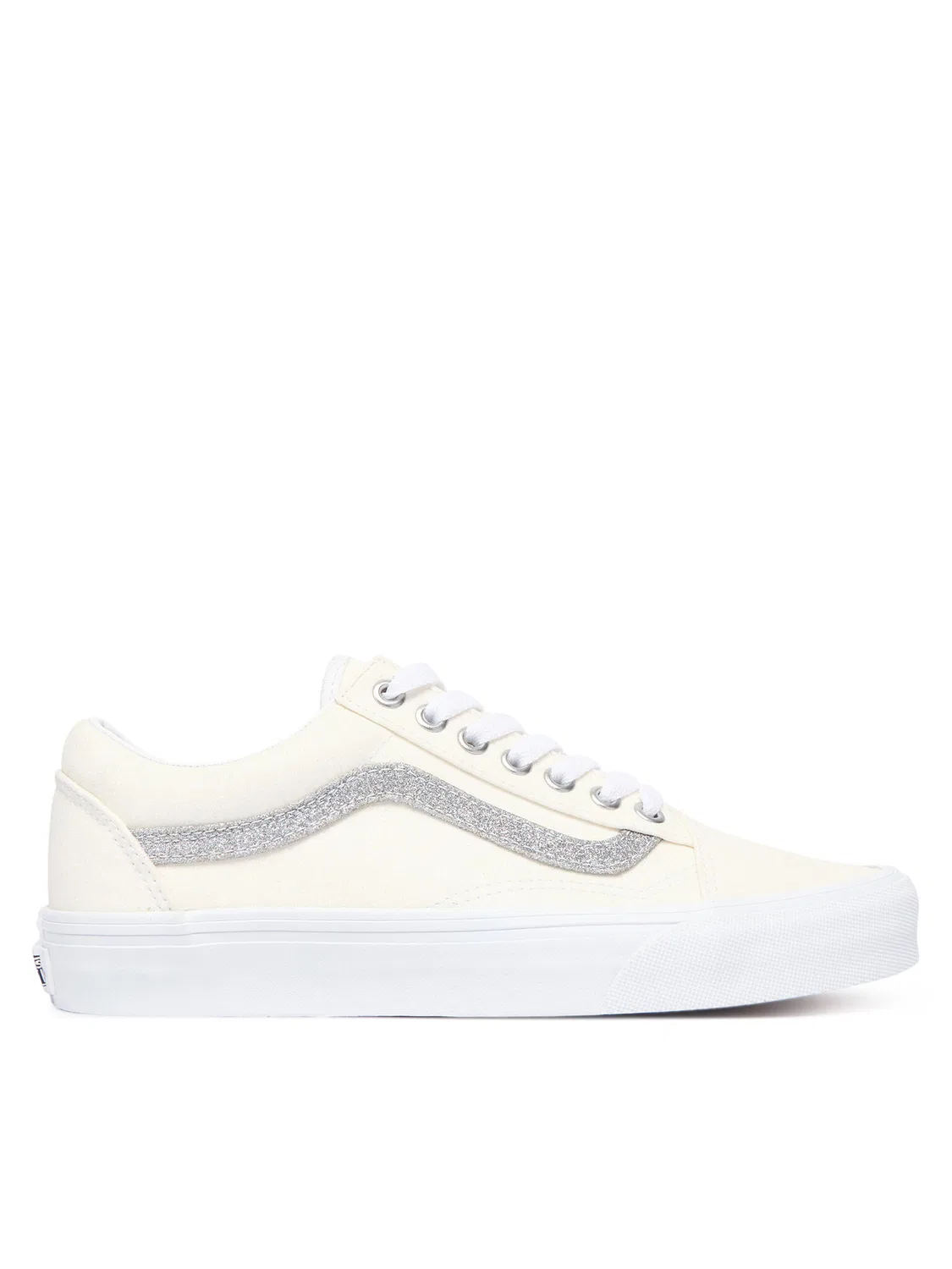 Тканевые кроссовки для девочки Old Skool Vans, кремовый