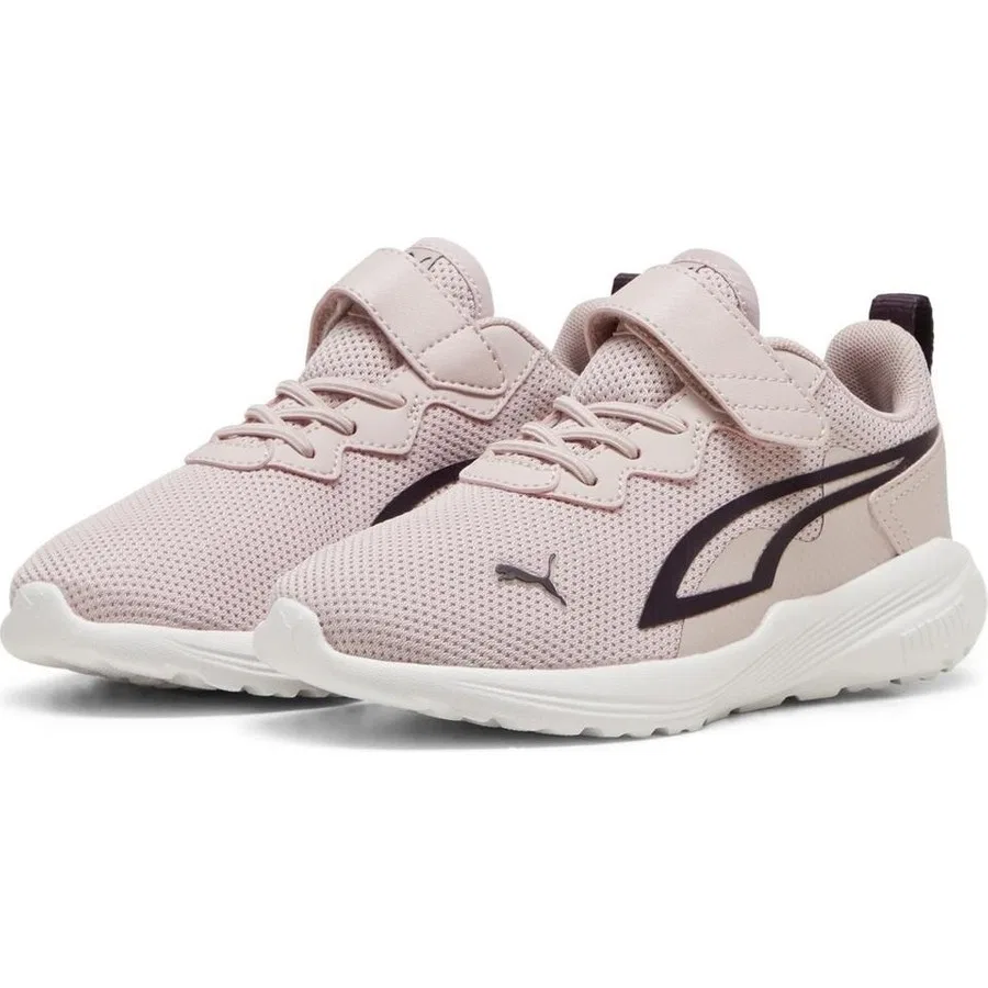 Детские спортивные кроссовки с ремешками All-Day Active AC+ PS Puma, Розовый — фото 2
