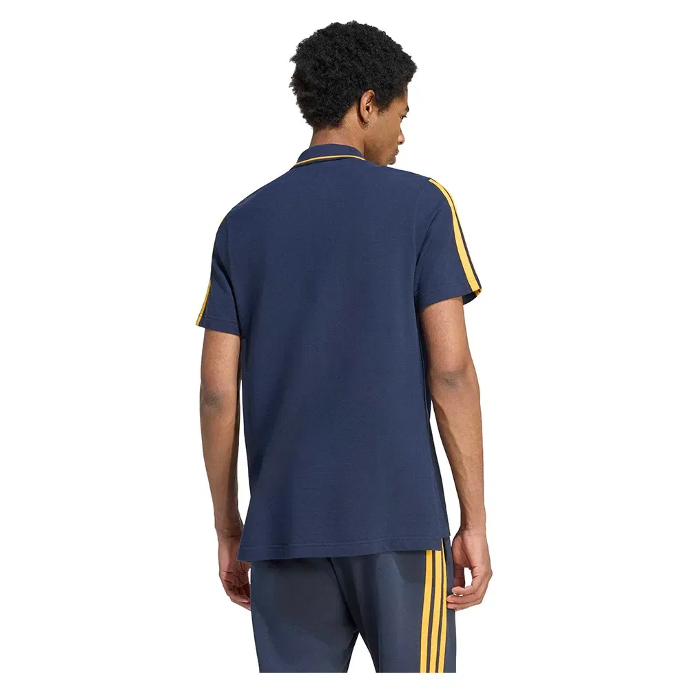 Мужское поло с коротким рукавом Real Madrid DNA Adidas, Blue — фото 2