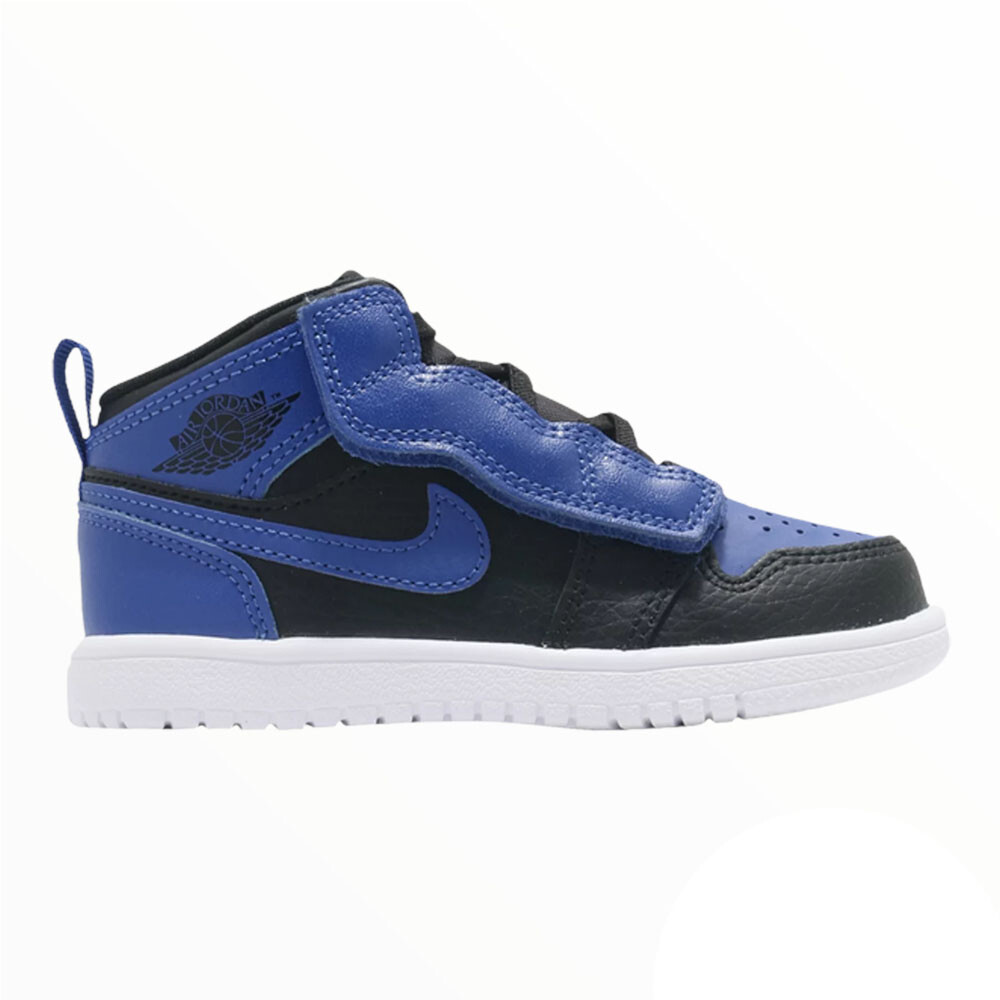 

Кроссовки Nike Air Jordan 1 Mid ALT TD, синий/черный