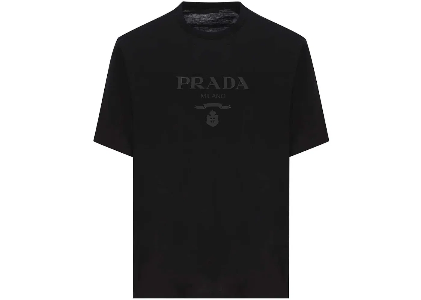 Мужская футболка с принтом Prada T-Shirt, Black