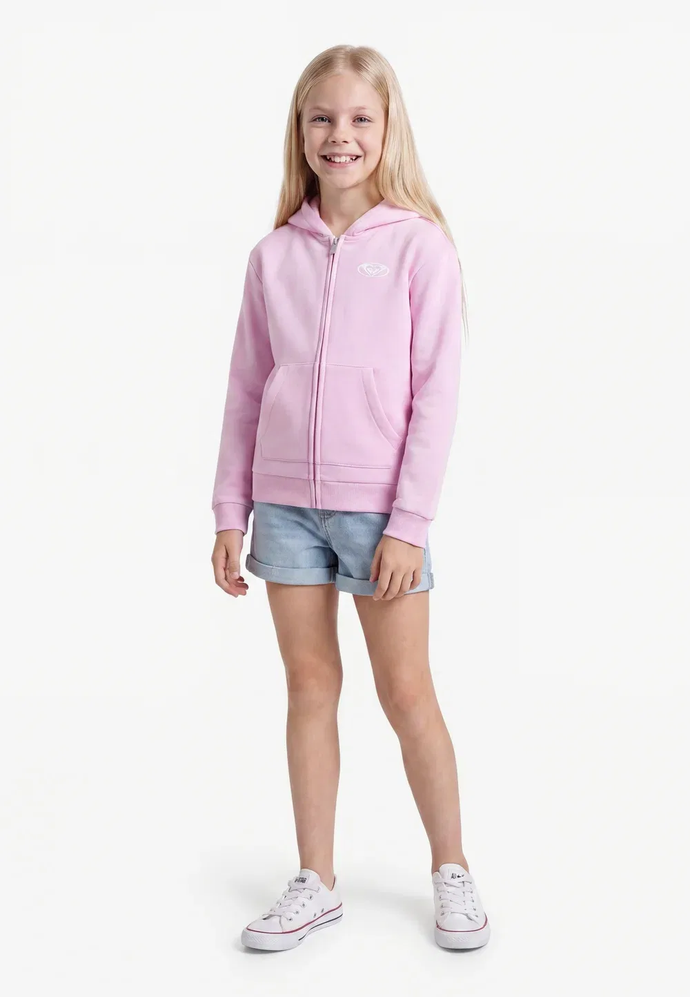 Толстовка на молнии Roxy, Pink Lavender