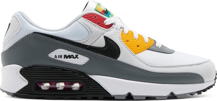 Кроссовки Nike Air Max 90 'Peace, Love, Basketball', белый - фото