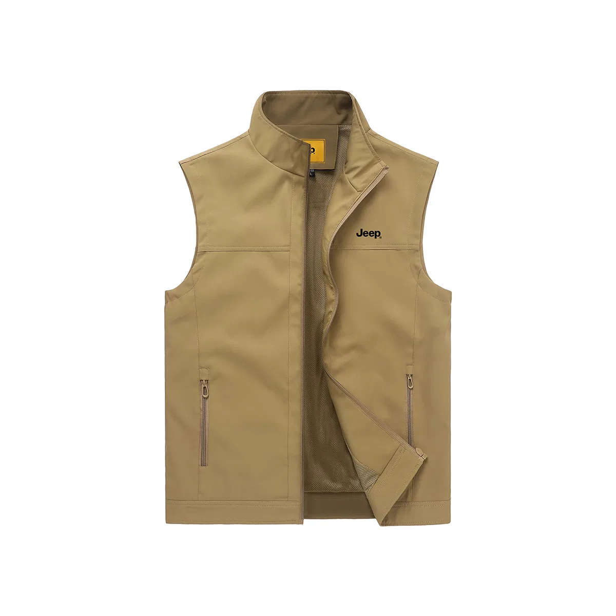 Детский жилет с принтом Jeep Leisure Collection, Caramel — фото 4
