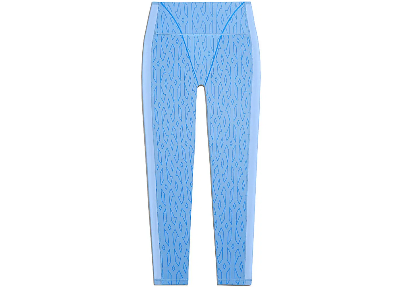 Женские леггинсы с принтом Tights (Plus Size) Adidas, Light Blue Bright Blue