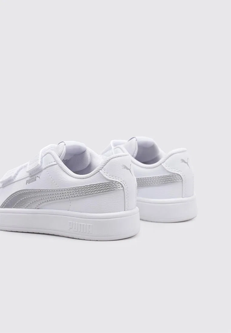 Детские кроссовки Puma 394253-16, Silver — фото 4
