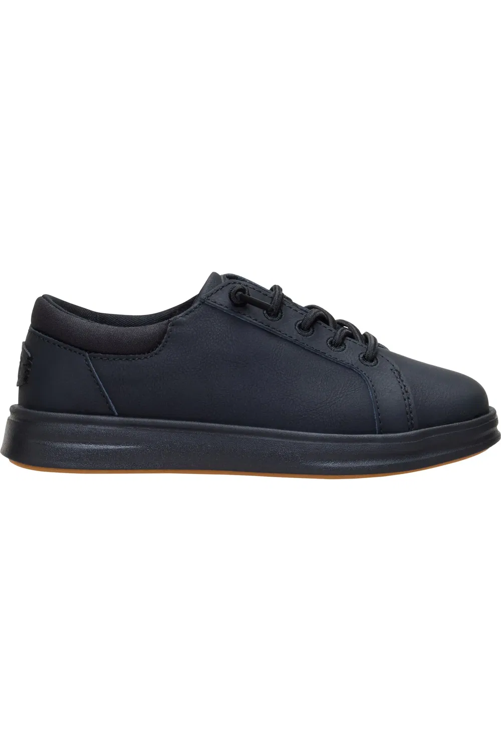 Кроссовки детские на шнурках-эластичных узлах Paul Pro Classic Slip-On Hey Dude, черный/черный — фото 3