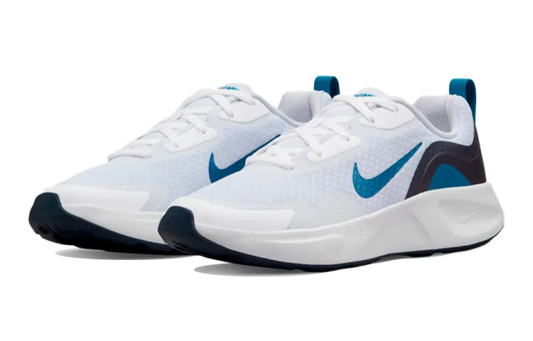 Детские кроссовки с низким верхом Wearallday Nike, Blue White — фото 4