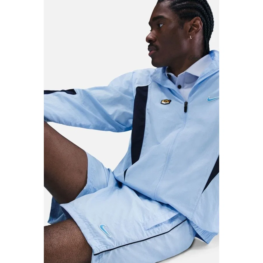 Шорты спортивные с карманами Nike Sportswear Mens Shorts Blue, Синий — фото 3