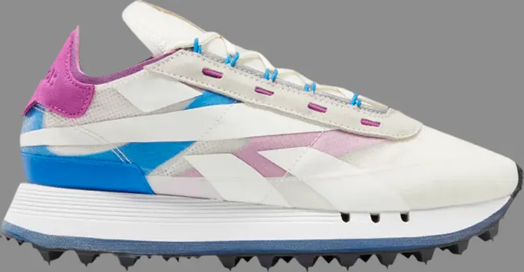 

Кроссовки wmns legacy 83 'dynamic blue purple' Reebok, белый