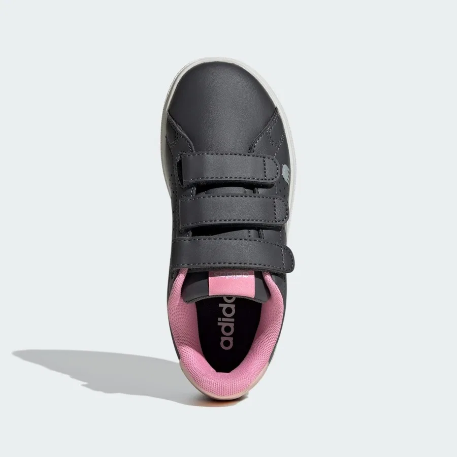 Детские кроссовки с перфорацией Advantage Base 2.0 adidas, Белый — фото 4