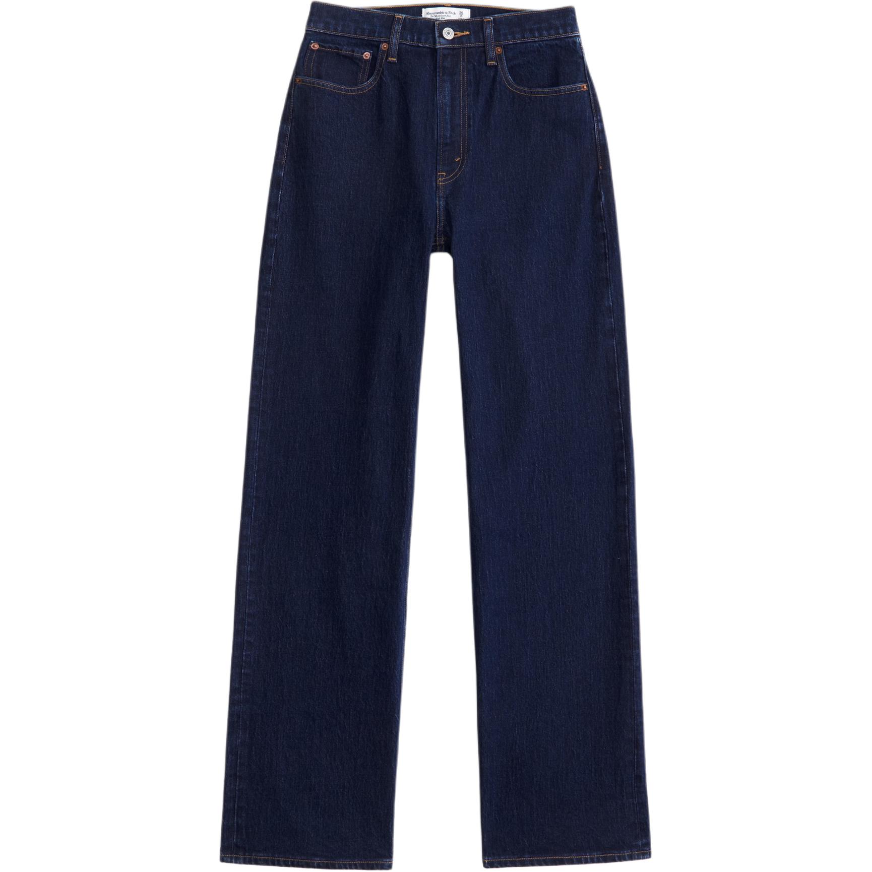 

Abercrombie＆Fitch Джинсы женские темно-синие