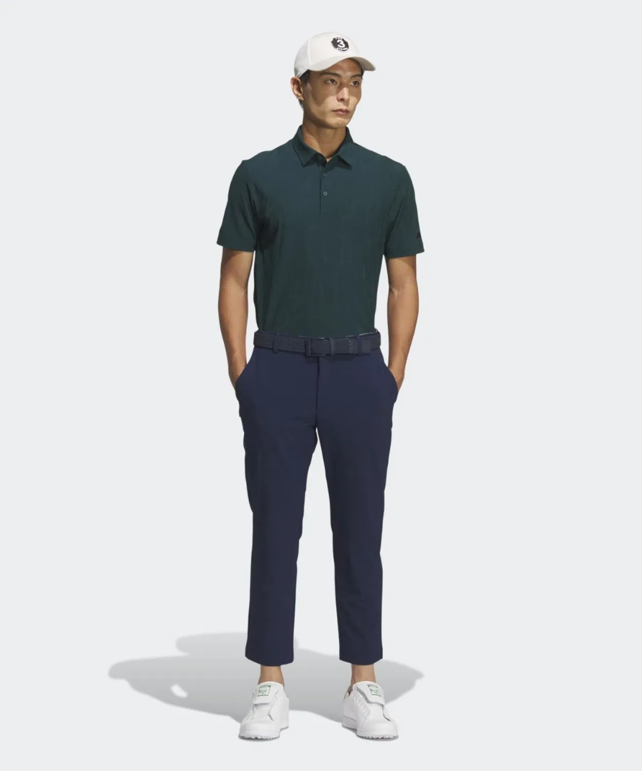 Мужские спортивные брюки с защитой от ветра, модель EX STRETCH ACTIVE, Adidas, College Navy — фото 4