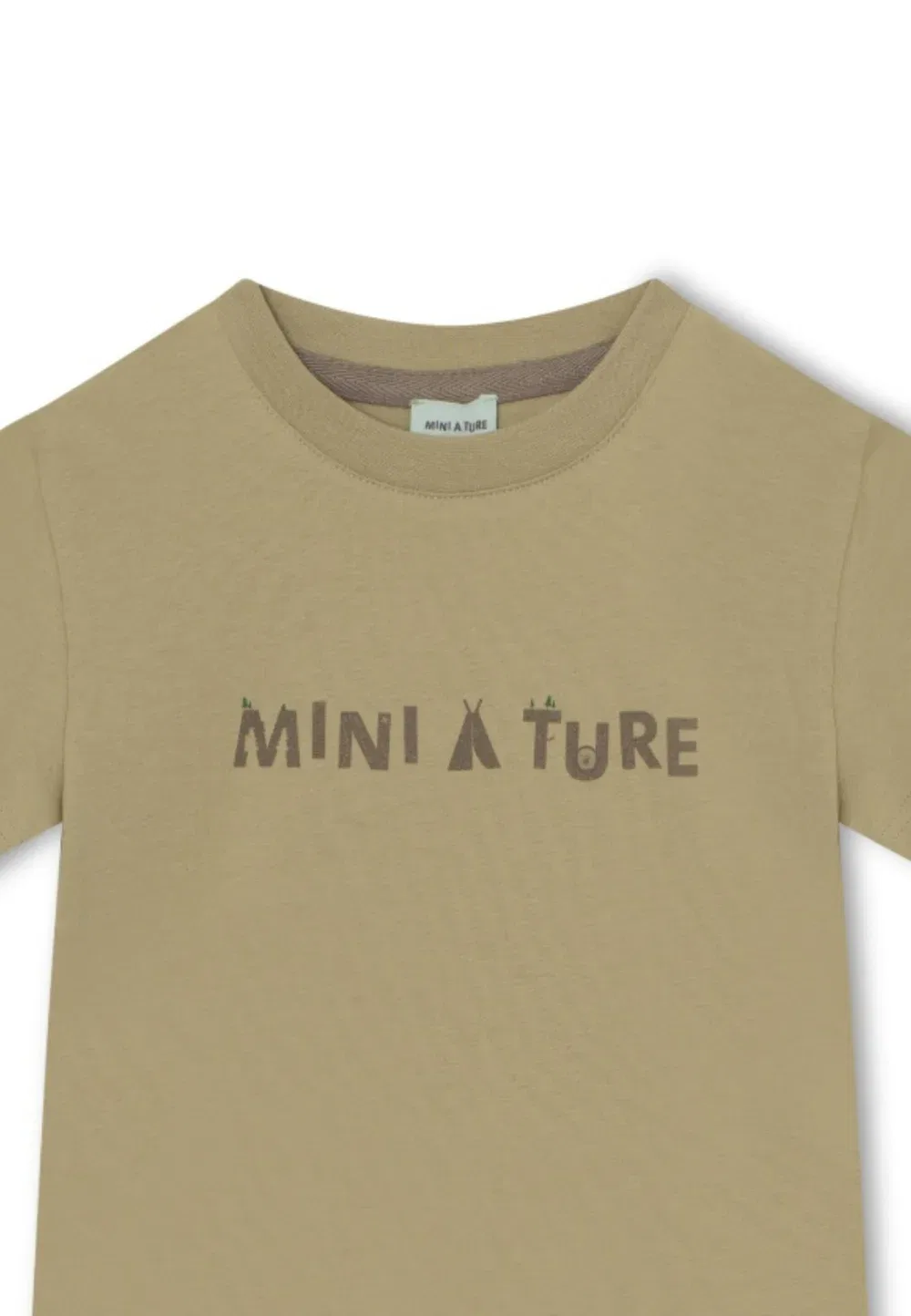 Футболка Matcharley унисекс с принтом Mini A Ture, Elm Green — фото 3