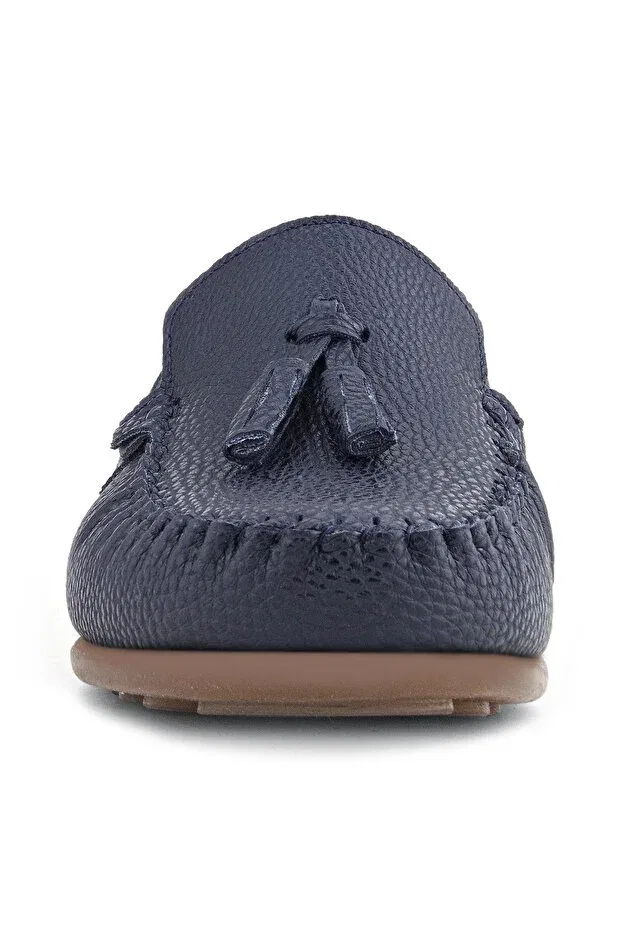 Детские мокасины для мальчиков с принтом Rakerplus, Navy Blue — фото 4