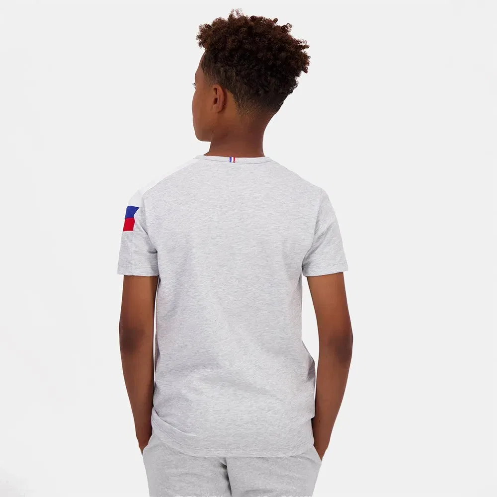 Футболка с коротким рукавом Mini Moi Tri N°1 Le Coq Sportif, серый — фото 4