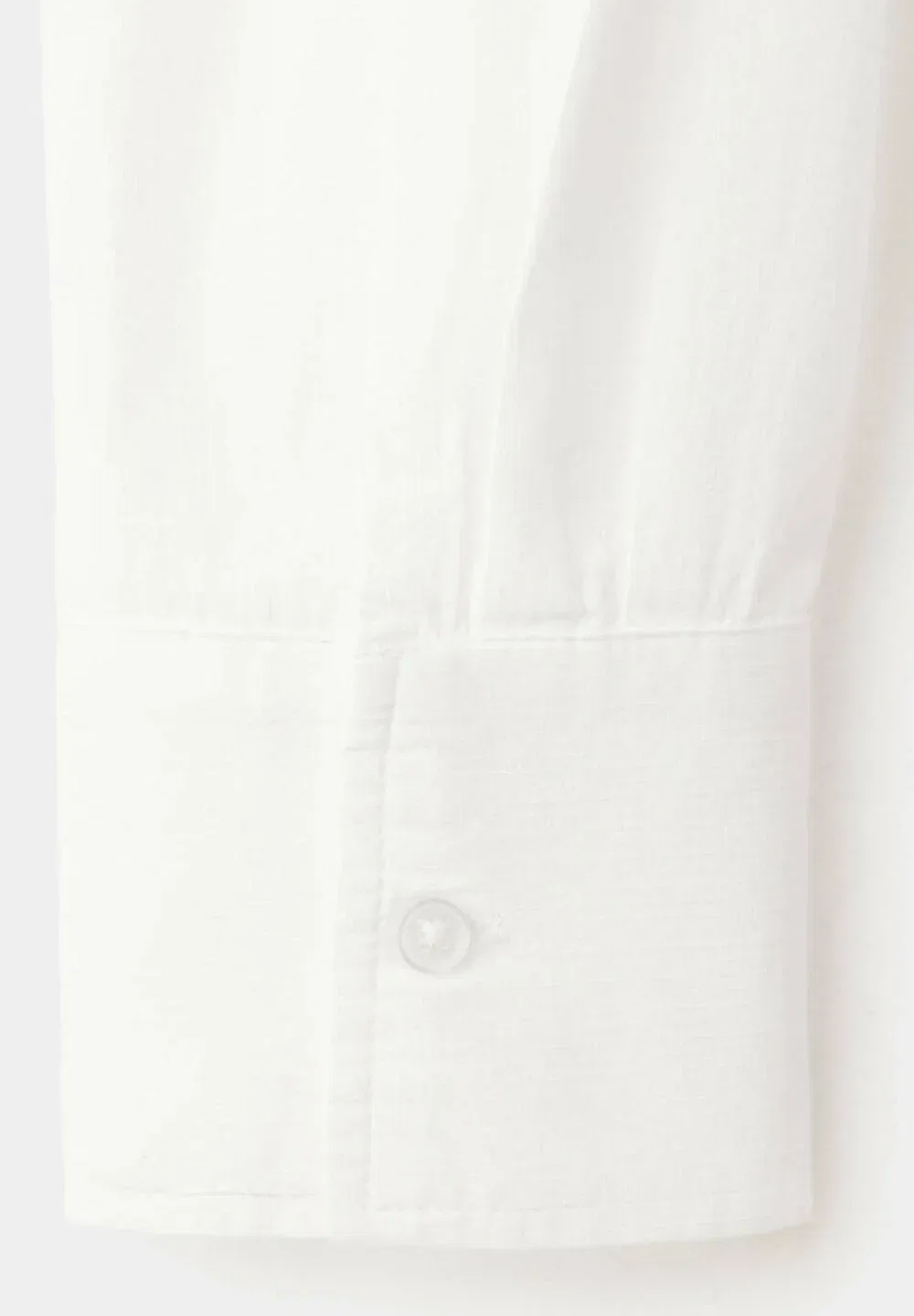 Подростковая блузка на пуговицах Mango Kids, Off White — фото 3