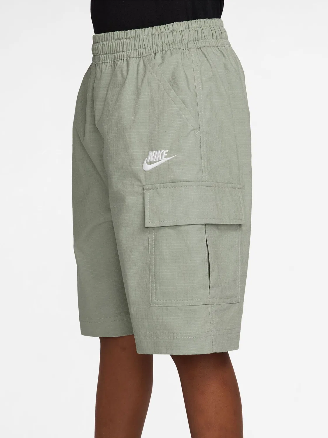 Шорты карго Nike Sportswear Club, цвет Spruce Fog Grey — фото 4