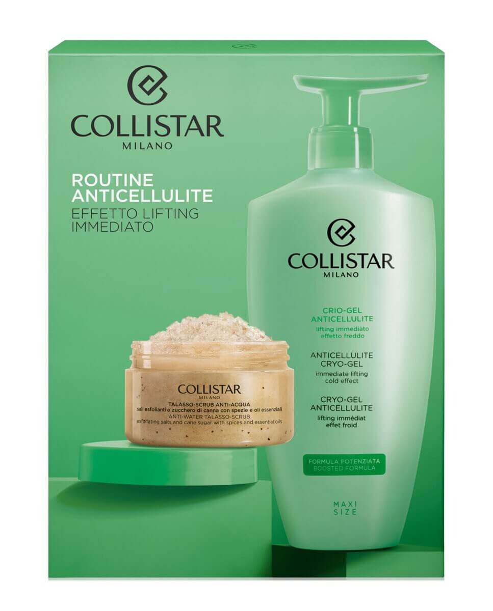 

Подарочный набор Collistar Crio-Gel + Talasso Draining Scrub, 2 предмета