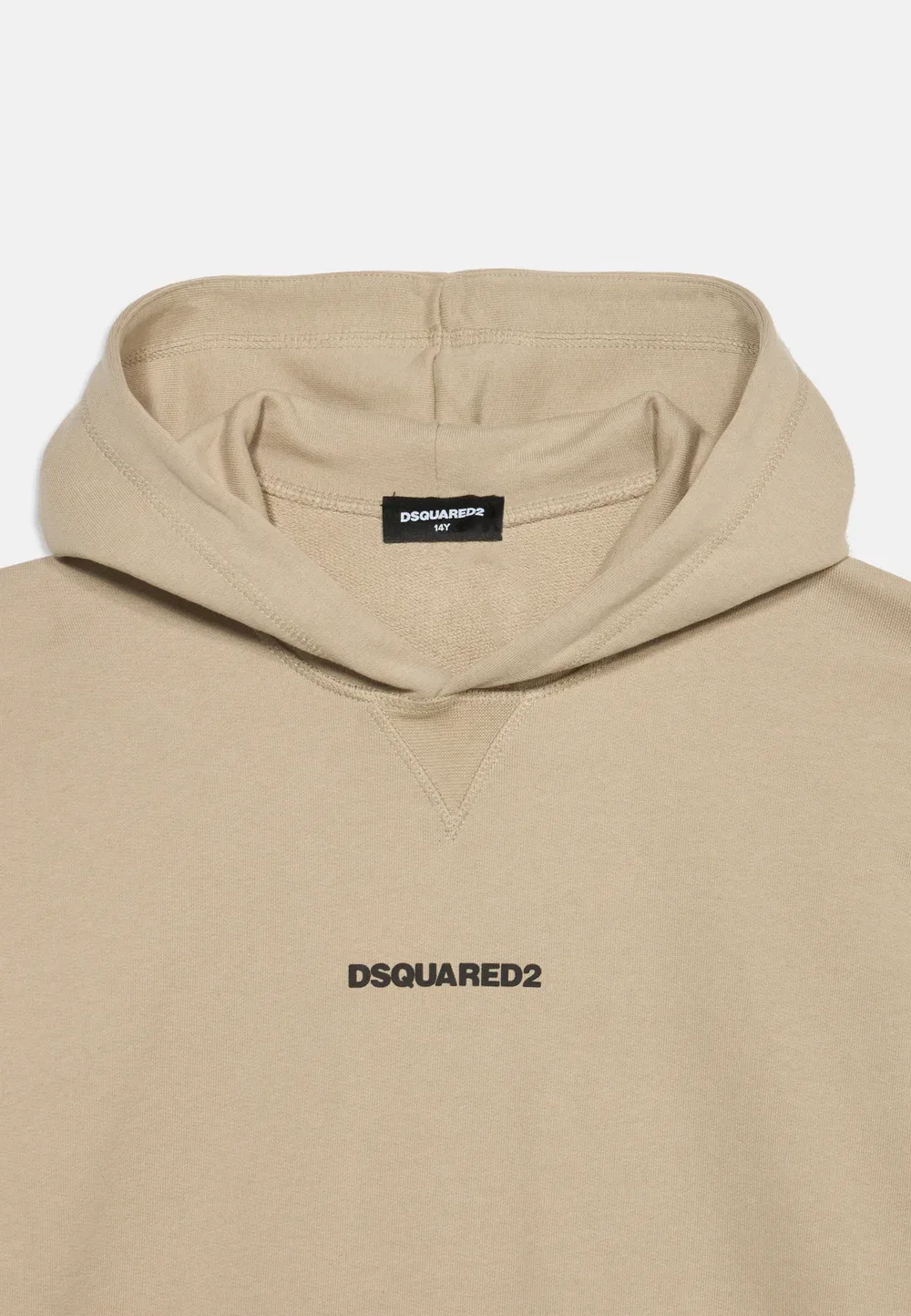Худи свободного кроя унисекс Dsquared2, Beige — фото 3