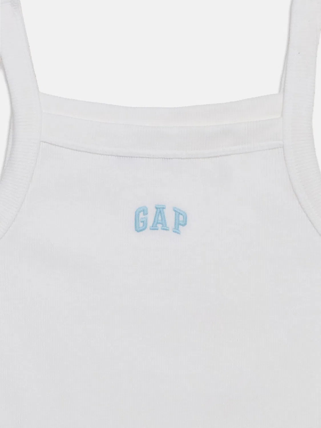 Топ Gap белого цвета — фото 3