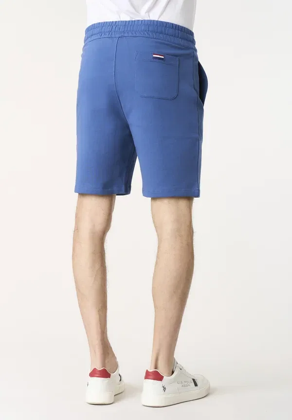Брюки хлопковые Tracksuit bottoms U.S. Polo Assn., синий — фото 3