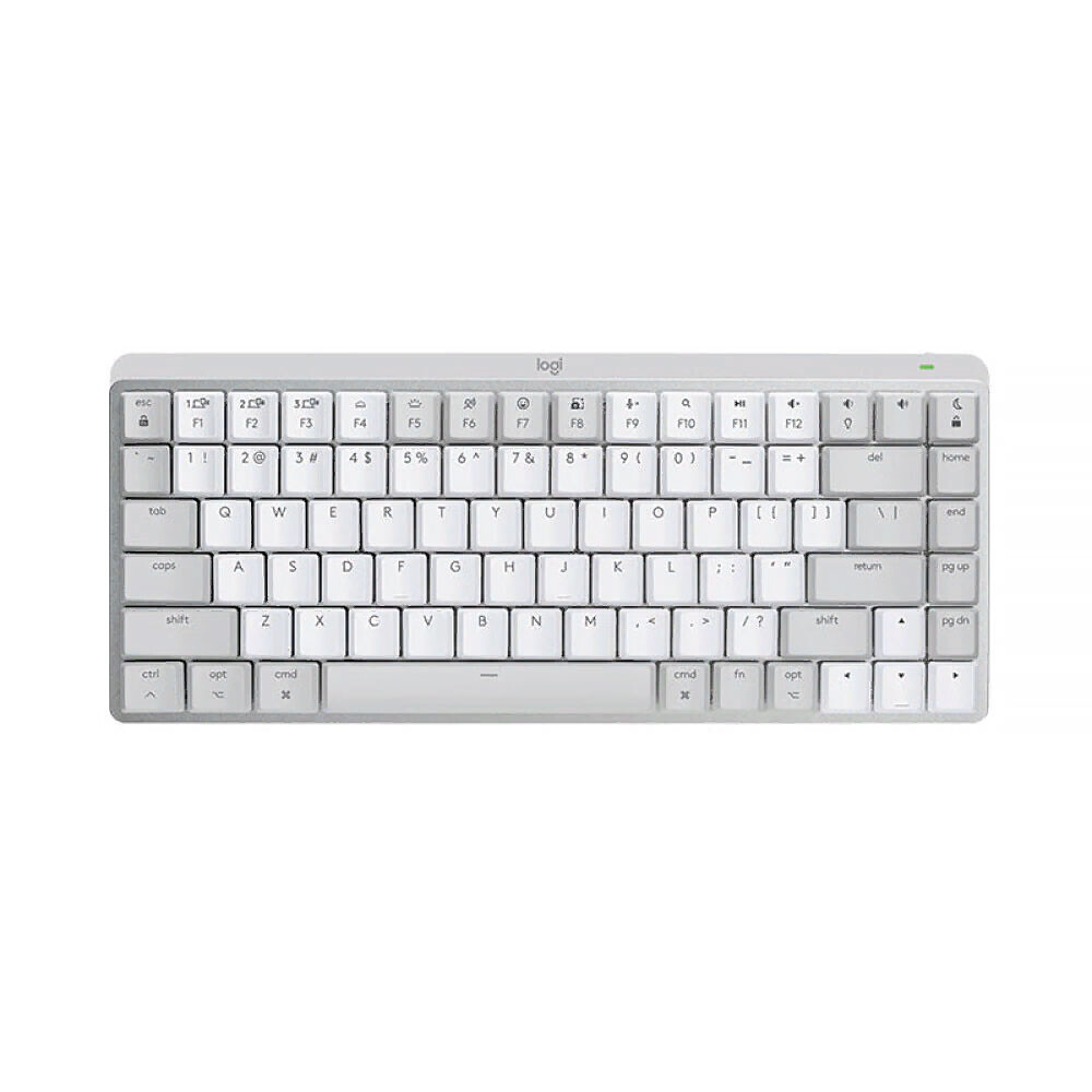 

Клавиатура Logitech MX Mechanical mini для Mac беспроводная, механическая, английская раскладка, Brown Switch, белый