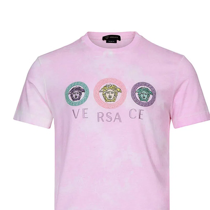Мужская футболка с принтом Medusa T Shirt VERSACE — фото 4