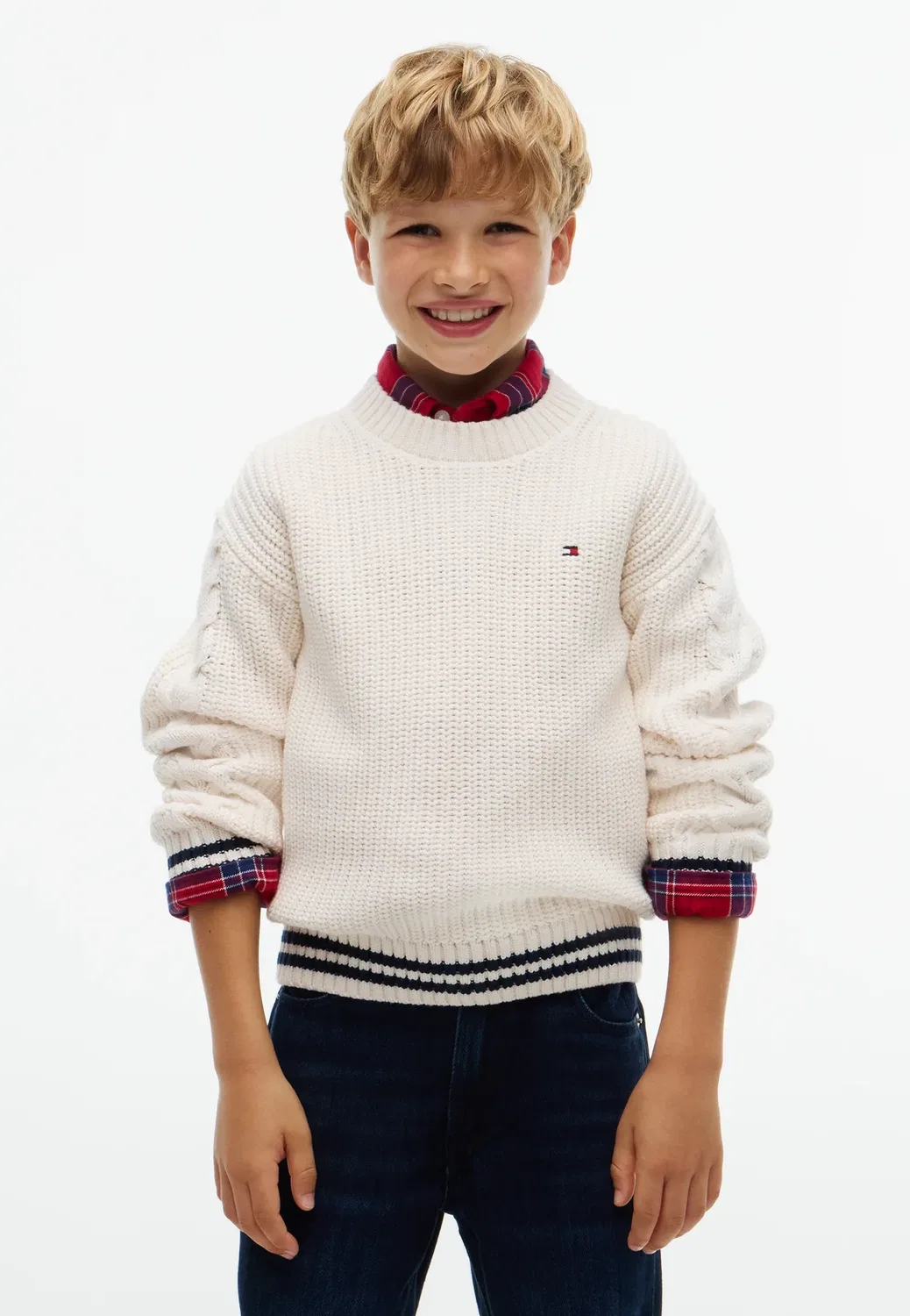 Джемпер унисекс Tommy Hilfiger, Ivory Petal