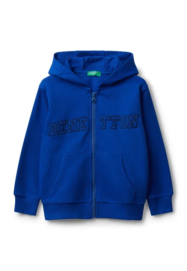 Толстовка на молнии United Colors Of Benetton, синий