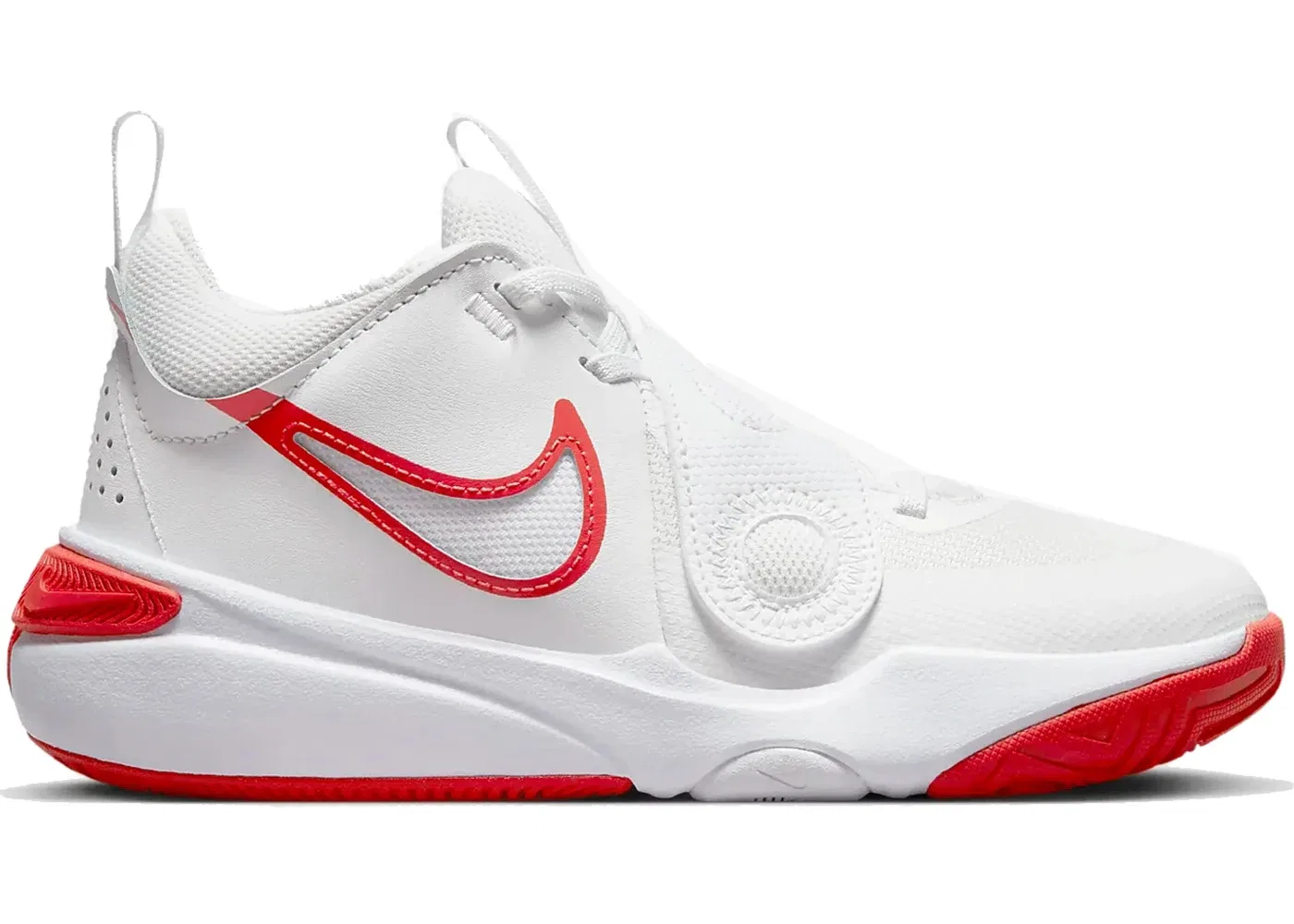 Детские кроссовки для занятий спортом Nike Team Hustle D 11 Nike, Summit White/White/Track Red