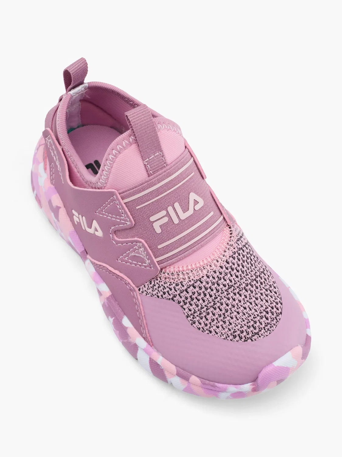 Детские кроссовки slip-on FILA, розовый — фото 2